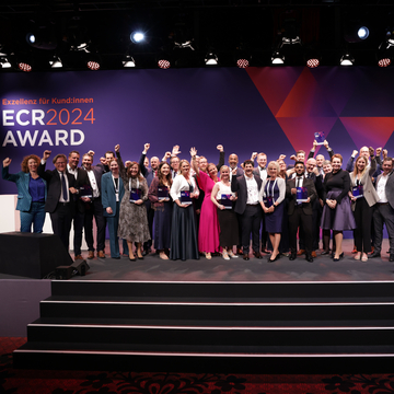 Gruppenfoto der Gewinner des ECR Award 2024