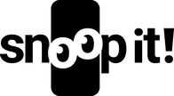 Logo snoop it! Firma snoopstar GmbH (Marke: snoop it!)